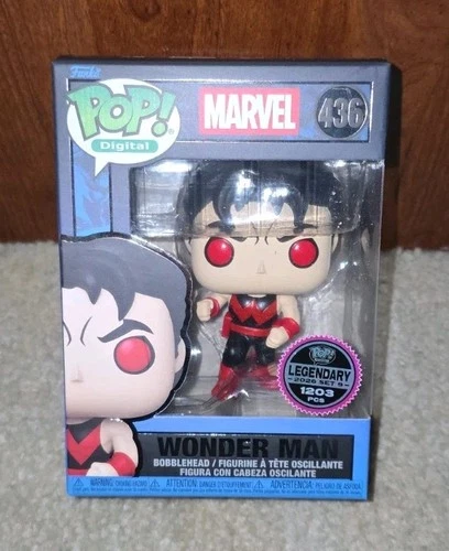 Funko Pop! Marvel West Coast Avengers - Wonder Man #436 LE 1203 w/Protector