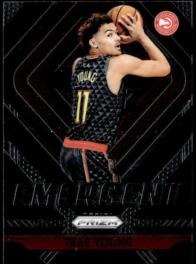 2018-19 Panini Prizm #5 Trae Young Emergent Rookie E1