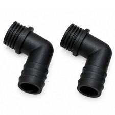 2 x Genuine Prins VSI 19-16mm Plastic Elbow for Prins VSI , KME LPG Reducer