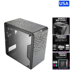 MasterBox Q300L Micro-ATX Tower Magnetic Dust Filter Ventilated Black Case