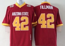 Throwback Pat Tillman Red Stitched Men's S-3XL Size