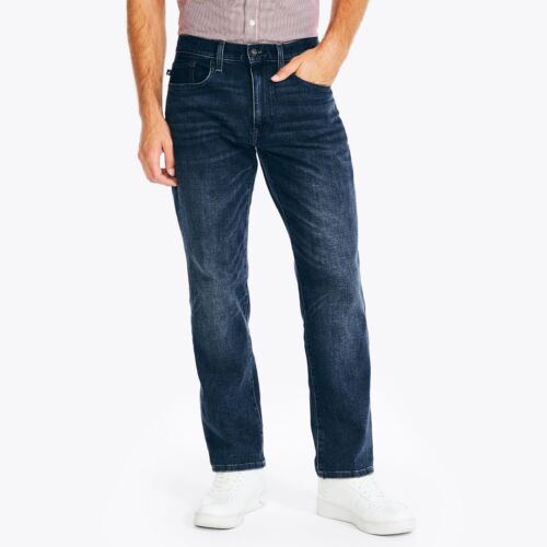 NWT Nautica Men's Original Relaxed Straight Stretch Denim Jeans 4 Colors All Siz - Picture 29 of 55