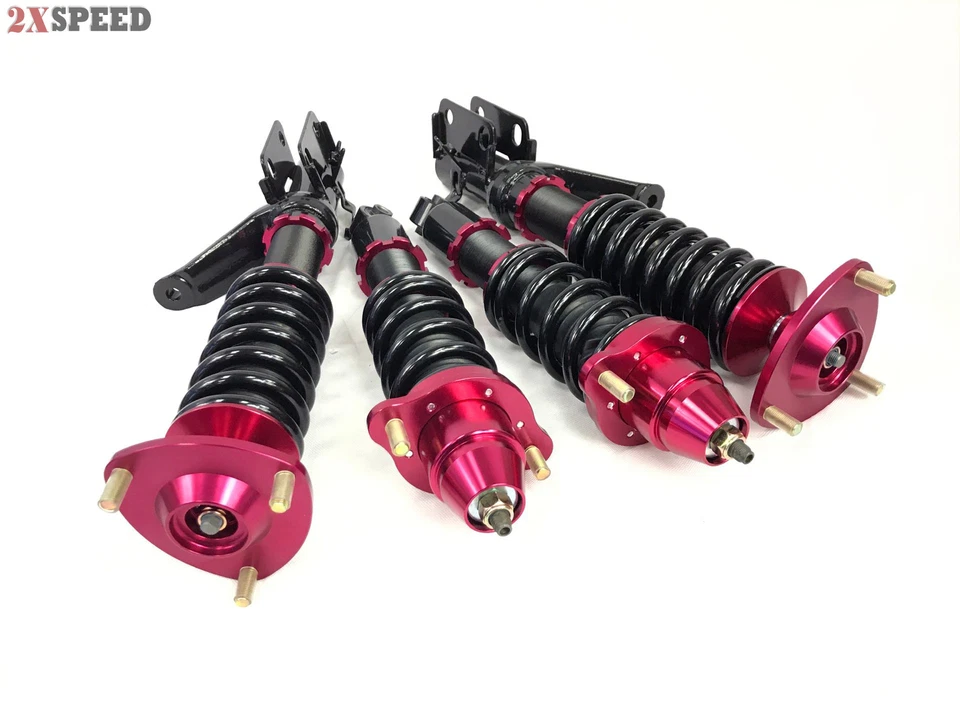 Kits de suspensión Coilover rojo para Acura RSX Base 2002-2005\L\Type-S cupé 2D Foto 2 de 4