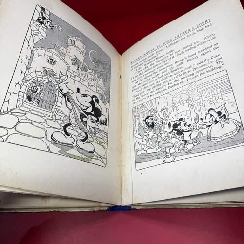 1933 FIRST EDITION MICKEY MOUSE IN KING ARTHUR'S COURT POP-UP BY WALT DISNEY UK - Picture 15 of 24