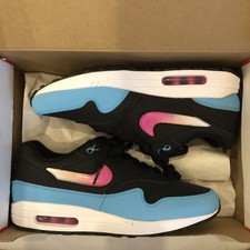 Nike Air Max Lunar1 BR Breeze 1 Black Hot Lava Mens Running Nike Air Max Lunar1 BR Breeze 1 Black Hot Lava Mens Running