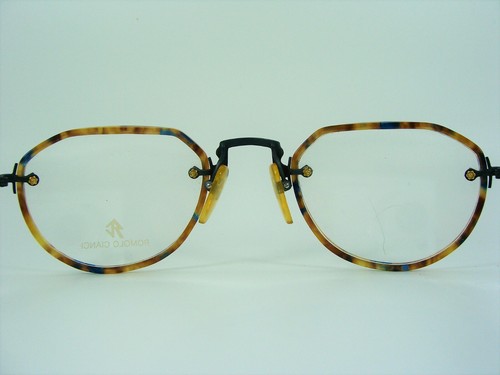 Romolo Cianci eyeglasses Titanium alloy hexagonal tortoise oval frames NOS - Picture 9 of 12