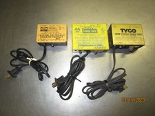 Lot of 3 Train Transformer Power Packs Tyco AHM and Model Power