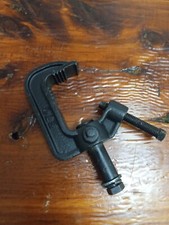 ETC Photo Studio Super Cast Iron Pipe C-Clamp Grip Gaffer Lighting Light Mount