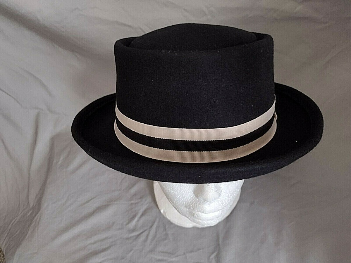 CHRISTYS CROWN COLLECTION BY TONY MERENDA STRAW HAT Fedora ONE SIZE Vintage Christy main image 3