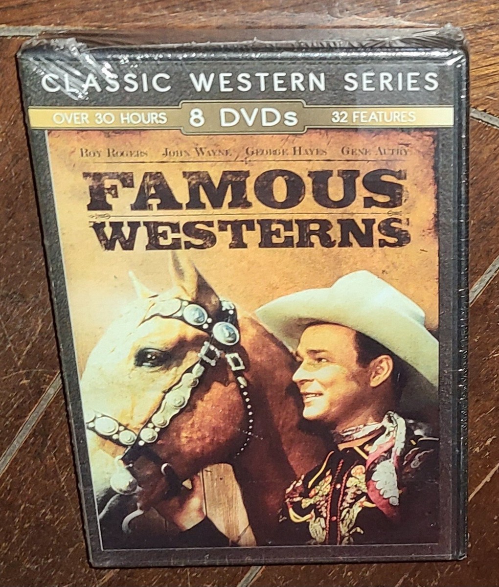 Classic Western Series: Famous Westerns (DVD, 2011, 8-Disc Set