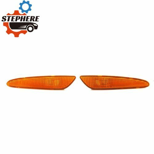 Right&Left Side Marker In Bumper Turn Signal Light For Mercedes-Benz W211 03-06 - Foto 1 di 5