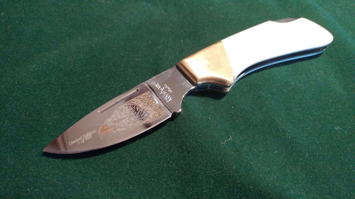 Limited Edition 1 of 300 Kershaw Japan 2120 Macho Water Buffalo