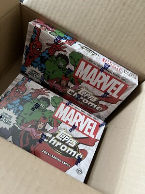 1x 2024 Topps Marvel Chrome Hobby Box