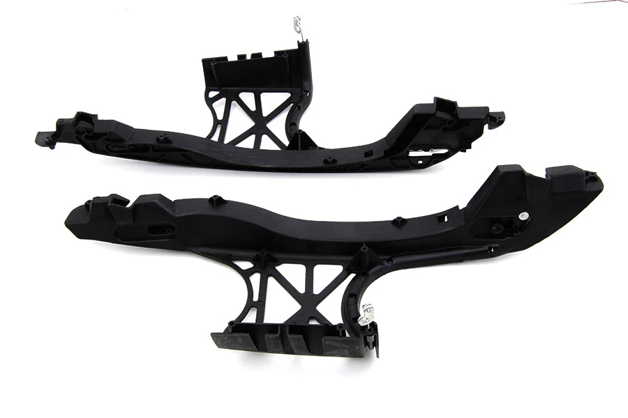 Conjunto de pestillo de alforja negro para Harley Davidson Foto 2 de 4