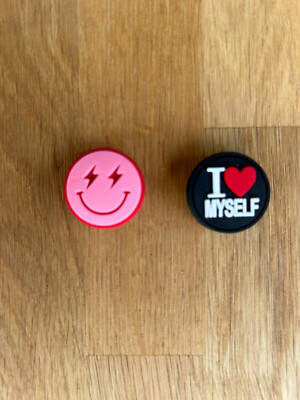 Lustige Kroko Schuh Charms Jibbitz - 2er Set Charms