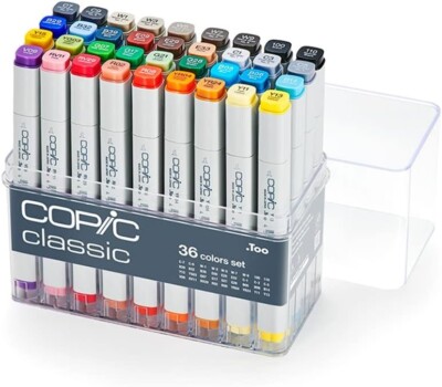 【値下げしました】Copic sketch 36色　(オマケ付) 値下げしました】Copic sketch 36色 (オマケ付) - メルカリ