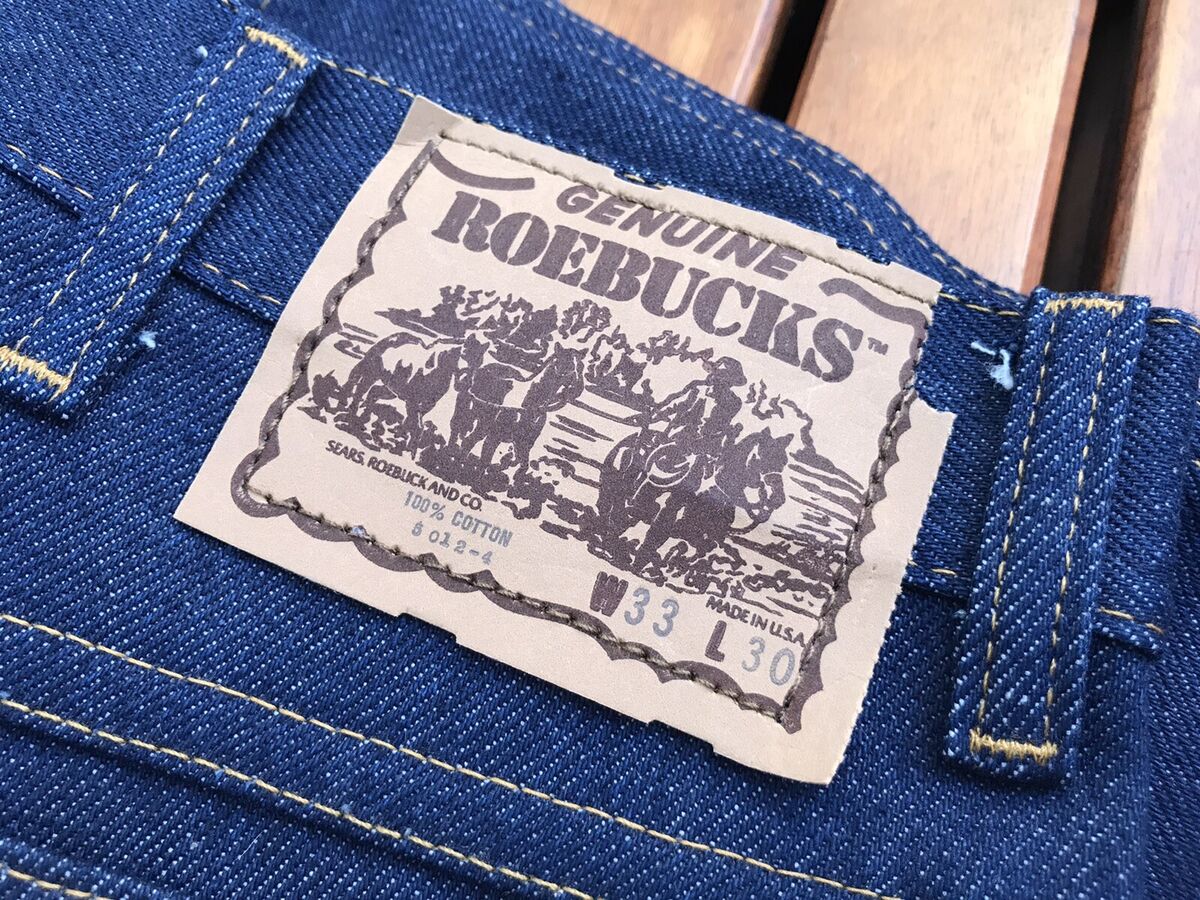 Vintage Roebucks Jeans Made in USA 33 X 30 Boot Cut SEARS Vintage Roebucks Jeans Made in USA 33 X 30 Boot Cut SEARS