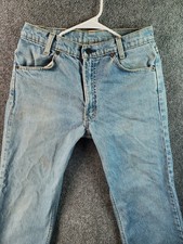 VTG Levi  s White Tab Denim Jeans Adult Stained Zip Fly Blue Age Unknown 80s 90s