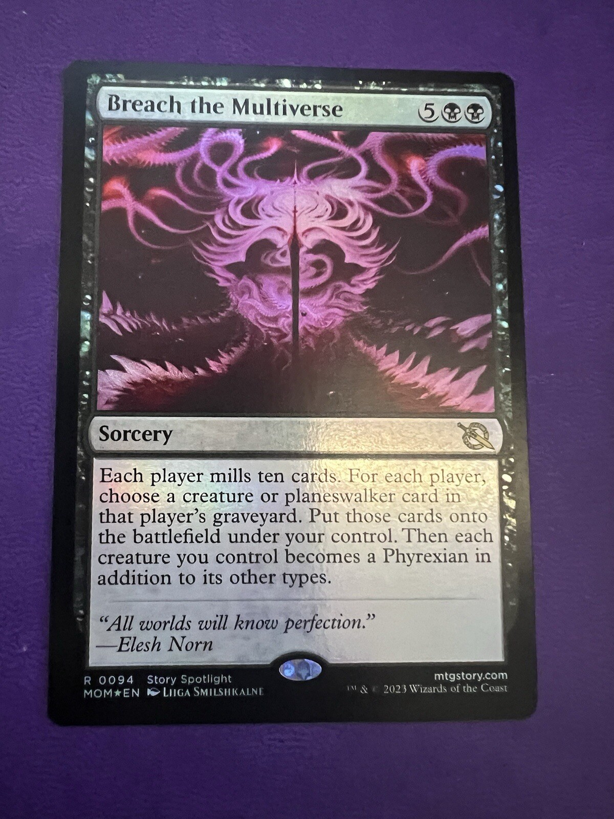 Breach the Multiverse March of the Machine Foil eBay