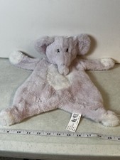Kellytoy Soft Luxe Lilac Purple Elephant Plush Crinkle Lovey Plush 16"
