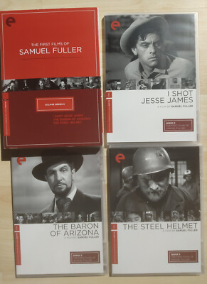 ''The First Films of Samuel Sam Fuller'' 3 DVDs (I Shot Jesse James/Steel Helmet)