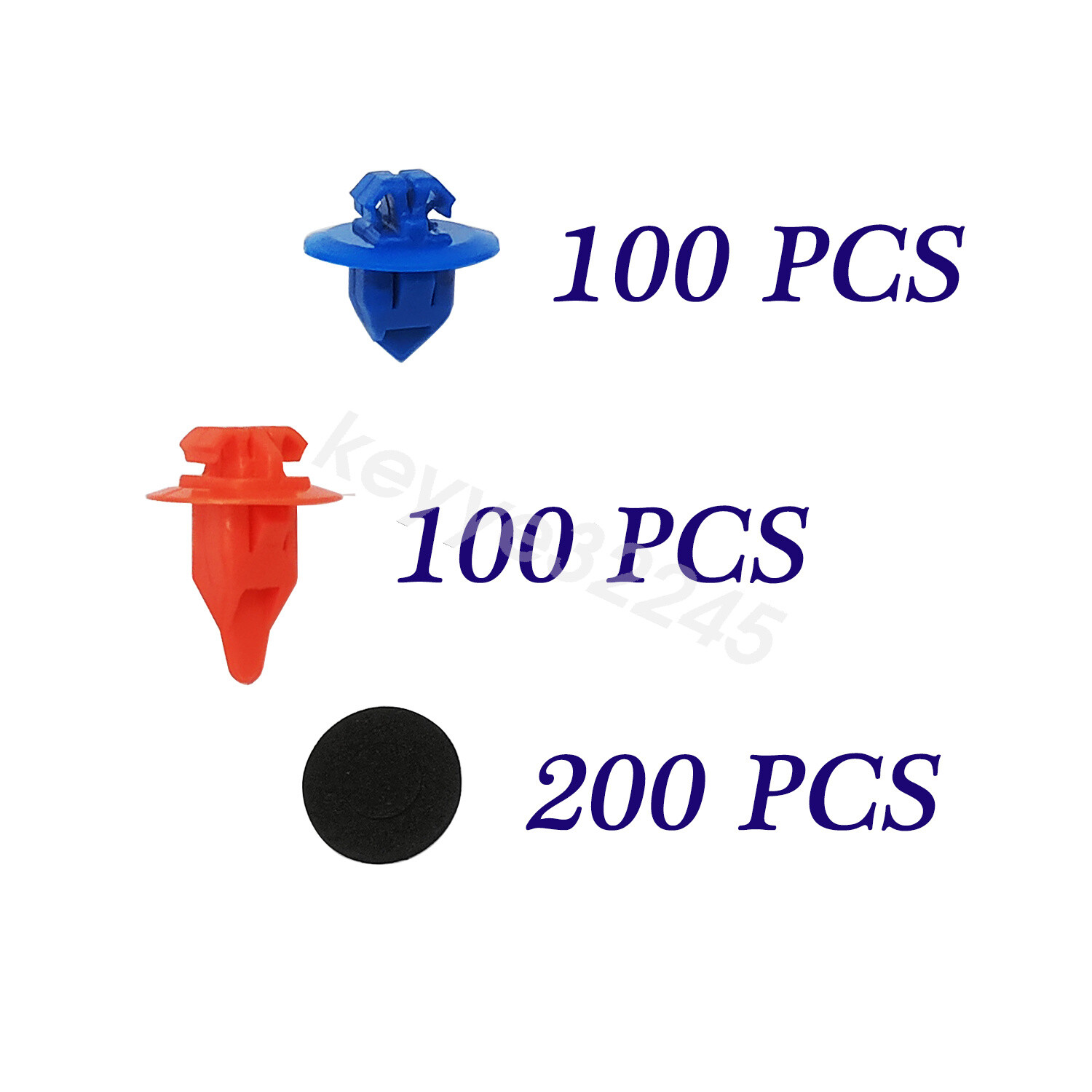 200x Fender Flare Retainer Clip 7539735010 7549535010 Fits 2005-16 Tacoma & 4Runner Models