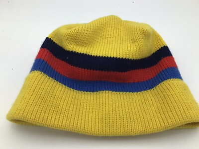 Yellow Ski Doo Beanie Ski-Doo Pom-Pom Hat Hi-Vis Yellow