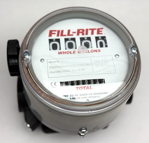 TN860AN1CAB1GAC-RL Fill-Rite, 4-Digit Mechanical Fuel Transfer Meter, 150PSI - Picture 2 of 13