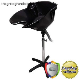 Details About Portable Salon Shampoo Sink Basin Wash Hair Adjustable Beauty Bowl Mobile Parlor