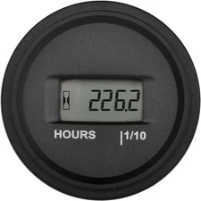 AC/DC 5V to 277V Digital Hour Meter Snap-in Design Generator Mower Tractor ZTR