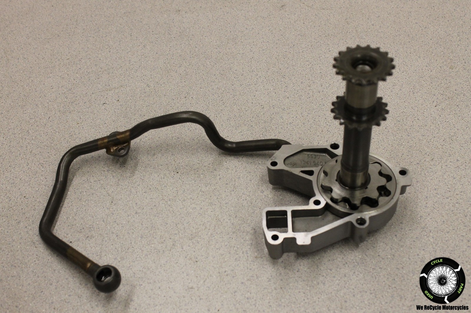 1998 BMW R 1100 ENGINE OIL PUMP W/SHAFT GEAR LINE TUBE OEM 1100R R1100R