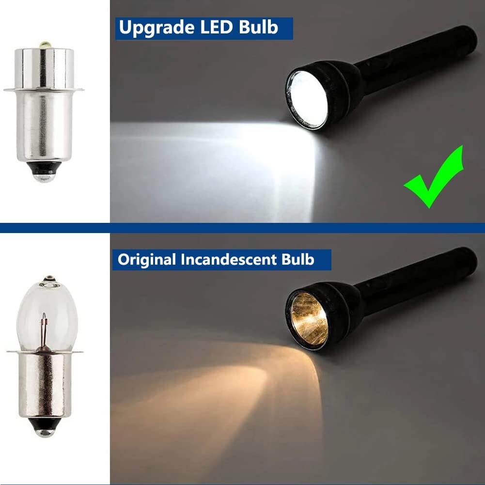 ライト・ランタン MAGLITE LED UPGRADE MODULE 3WATT LED LudoPam Conversion Upgrade LED Bulb Replacement Compatible