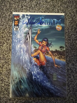 Fathom 10 Signed By Michael Turner df dynamic forces coa