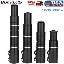 Handlebar Front Fork Stem Riser Extender 70/115/180/210mm Extension Head BUCKLOS