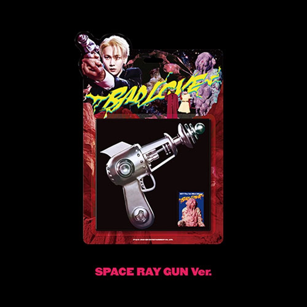 KEY SHINee 1st Mini Album BAD LOVE SPACE RAY GUN+BOX SET 2SET CD+
