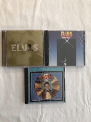 Elvis CD Lot of 3: 30 #1 Hits/Moody Blues/Vol. 3 Golden Records