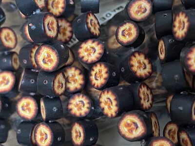 NEW 100 pieces Polymer Clay Beads 6 mm