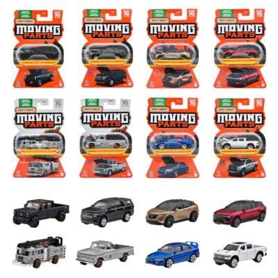 ミニカー AUTOTECH LITTLE HEAD Matchbox 988H-FWD28 Moving Parts Assortment (8 Mini Cars