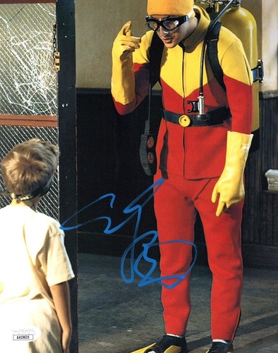 ADAM SANDLER SIGNIERT SONNY KOUFAX 8 X 10 FOTO BIG DADDY SCUBA SAM JSA COA