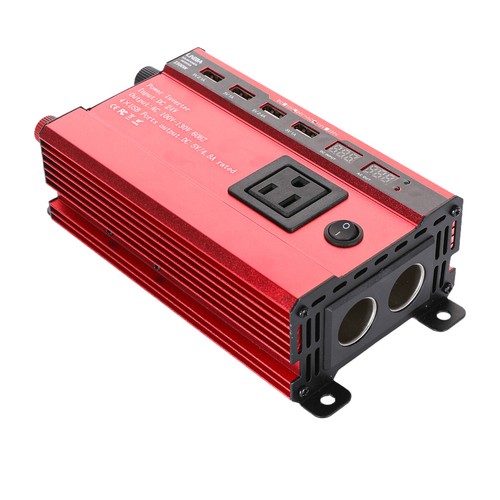 5000W 2500W 12V 24V A 110V Convertidor Con 4 USB Para Carro Inversor Corriente - Picture 95 of 96