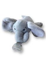Philips Avent Elephant Plush Pacifier Holder 7" Stuffed Animal Toy