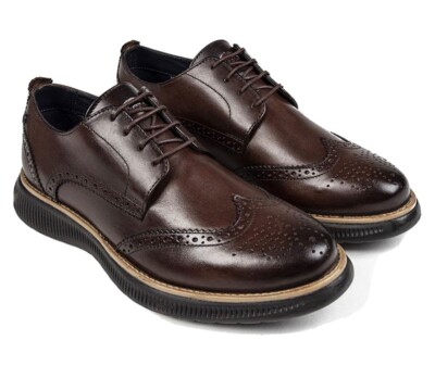 Base London Mans shoes size 45 US 11 .Very Good Condition Dark Cherry Color