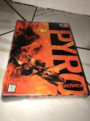 Pyro Technica Pyrotechnica Vintage 1995 PC Computer Game CD ROM factory Sealed
