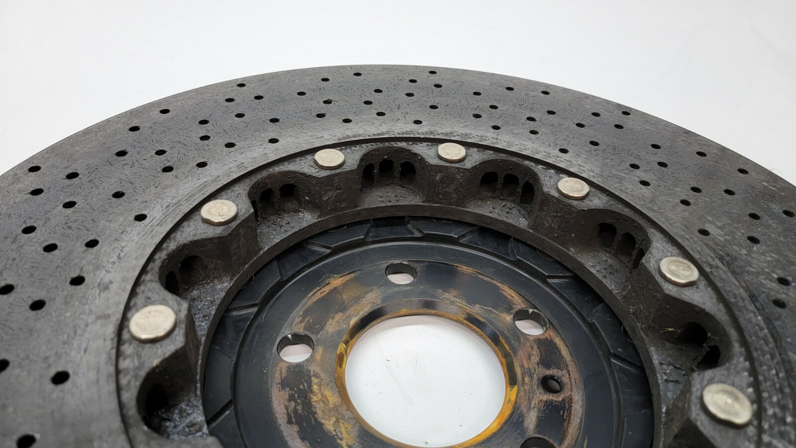 MCLAREN 650 S FRONT CARBON CERAMIC BRAKE DISC ROTOR OEM 11C0674CP 