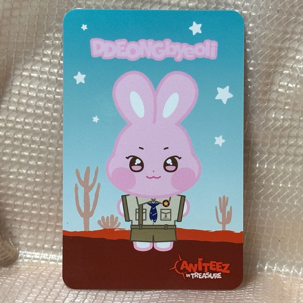 DDEONGbyeoli Seong Hwa Trading Card Photocard Ateez Pop-Up Aniteez