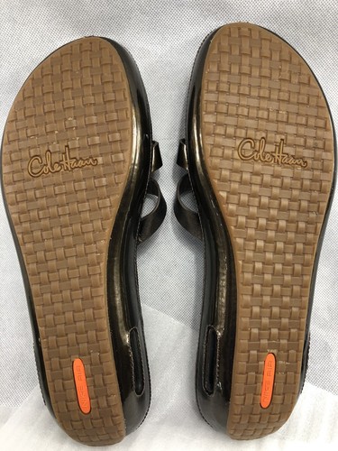 Cole Haan NikeAir Schnallensandalen braun bronze Leder Schuhe Damengröße 9B - Bild 2 von 5