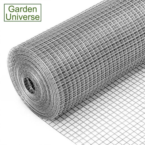 Welded Wire Mesh Galvanised Garden Universe Wire 9 Sizes Fence Chicken Rabbit - Picture 33 of 122