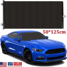 Auto Retractable Car Front Rear Window Windshield Sun Shade Shield Cover Visor