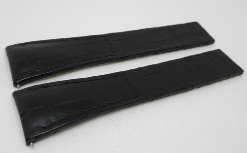 New Roger Dubuis 25mm Black Alligator Strap OEM MG42/44