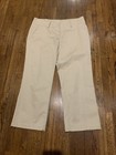 MICHAEL KORS BEIGE STRIPED CLASSIC STREIGHT WOMEN'S CAPRI PANTS SZ. 2 — photo 3